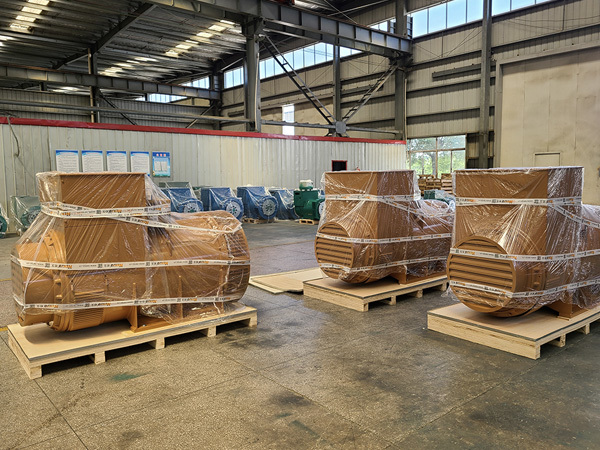 Generators prepared on pallets