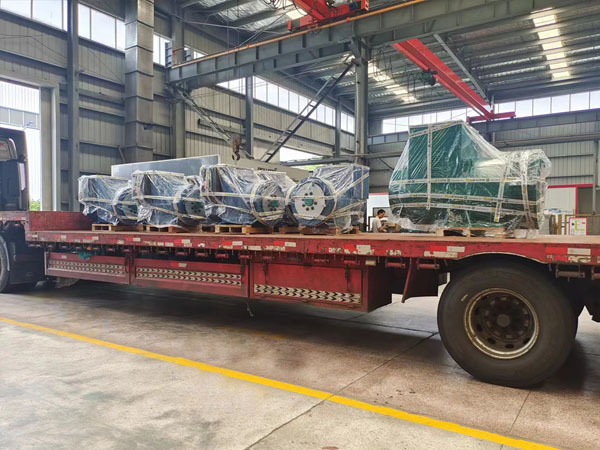 Generators loaded for delivery